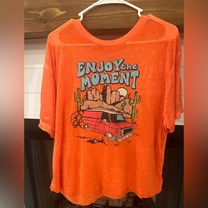 Women's Orange Tee
